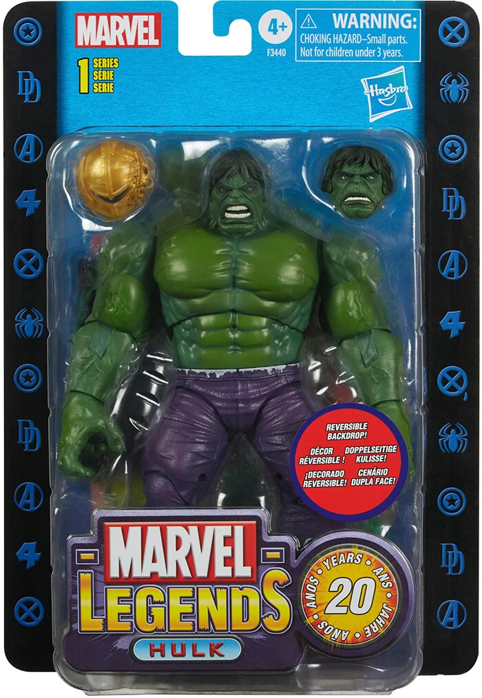 Marvel Legends 20th Anniversary 6 Inch Action Figure Wave 1 Hulk