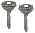 2 Replacement Car Key Blank Fits Freightliner Century Class Truck Models