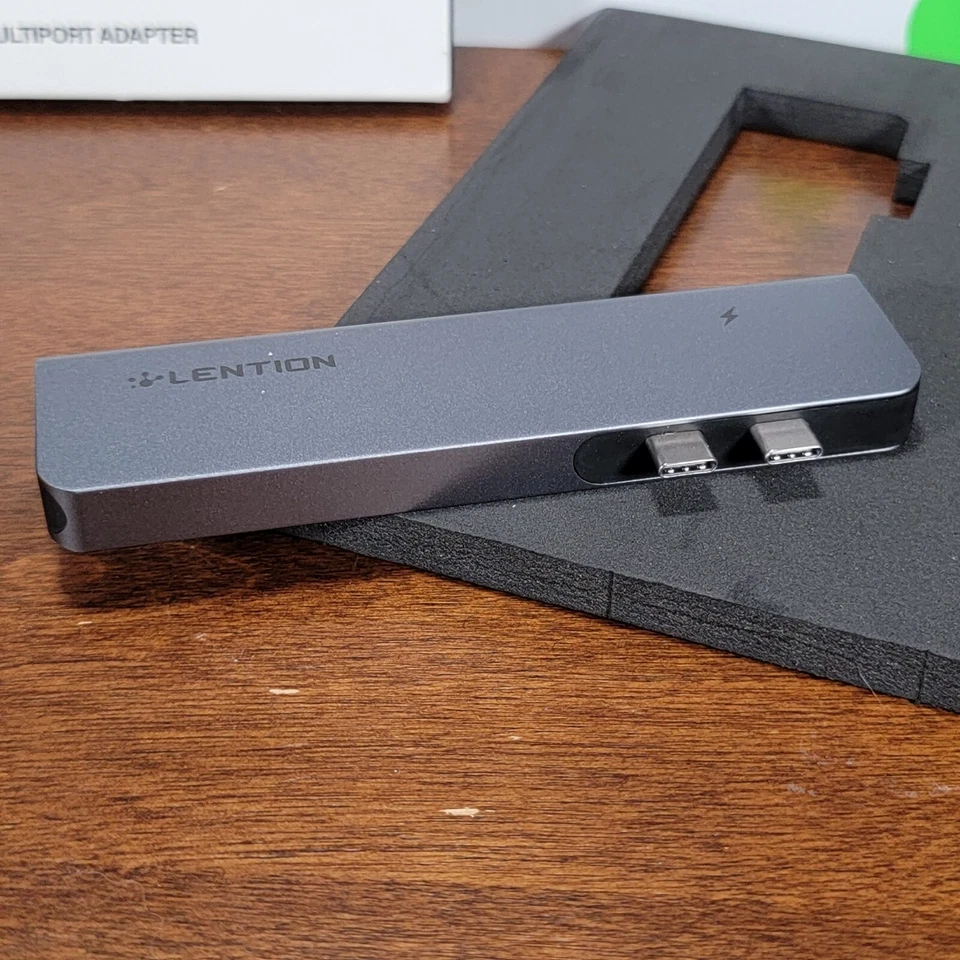 LENTION Multiport USB-C HUB to HDMI USB 3.0 Adapter Card Reader for MacBook Pro - Image 4 of 4