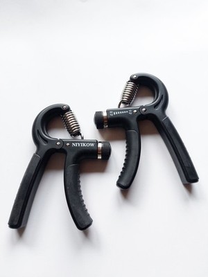 NIYIKOW 2er Set Handtrainer Unterarmtrainer Griffkraft einstellbarer 10-60kg