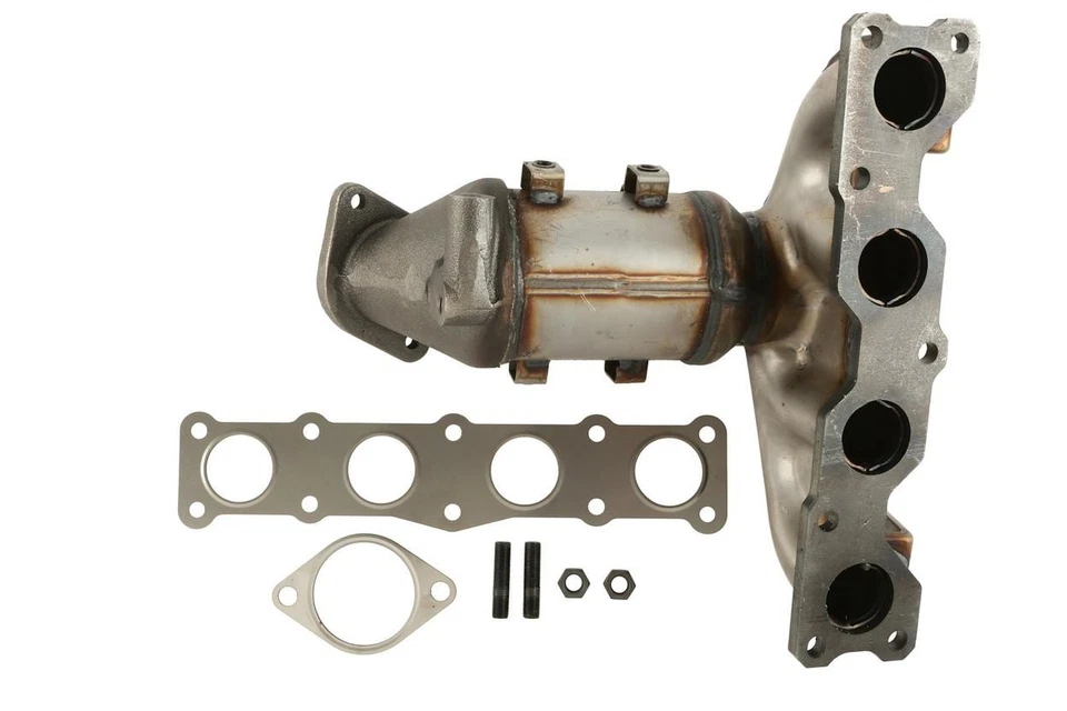 Catalytic Converter with Integrated Exhaust Manifold for 2011-2012 Kia Sorento 2 - Изображение 2 из 4