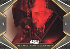 2023 Topps Star Wars Obi-Wan Kenobi The Scarred Visage of Darth Vader #92