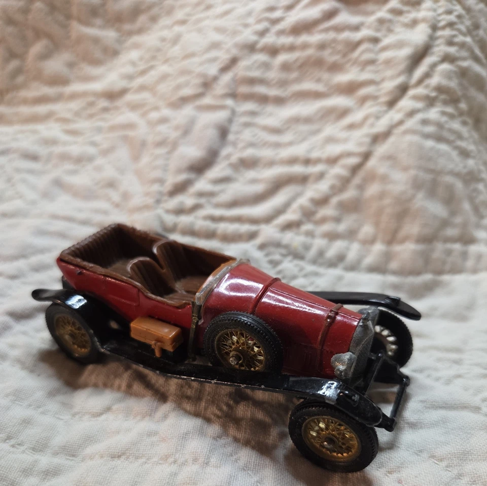 VTG CORGI CLASSICS 1927 BENTLY LEMANS 1/43 DIECAST METAL MADE IN UK - Image 2 of 4