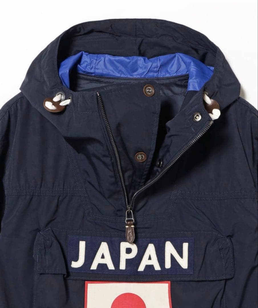 POLO RALPH LAUREN x BEAMS JAPANORAK NAVY 50th Anniversary Size L