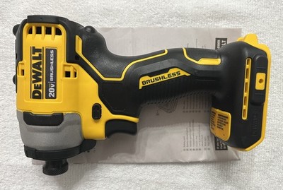 New Dewalt DCF809B 1/4'' 20V 20 Volt Max Atomic Compact Brushless Impact Driver