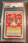 1997 Pokemon Japanese Topsun Green Back CHARIZARD #6 PSA 7