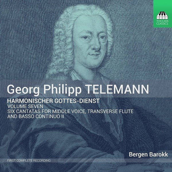 Audio Cd - Georg Philipp Telemann - Harmonischer Gottes-Dienst Vol. 7 - Toccata-image