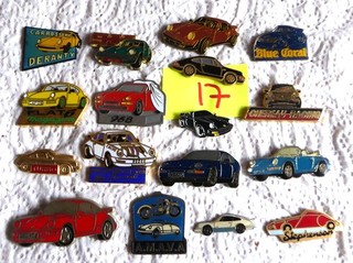 Lot de pin's automobile Porsche 17
