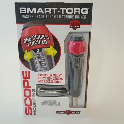 Real Avid Smart-Torq Master Grade 1 Inch-Lb Torque Driver With Case - AVSTORQ