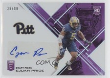 2017 Panini Elite Draft Picks Aspirations Purple 38/99 Ejuan Price #263 Auto k5n