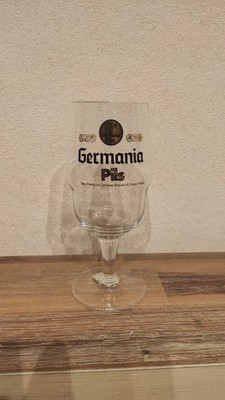 NR. 1312, GERMANIA PILS - HERSEL WISSEN, 0.2l, Bierglas, Sammlungsauflösung,