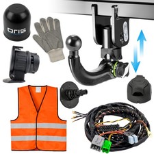 Anhängerkupplung abnehmbar vertikal+ES 13p spez für BMW 5er F10 Stufenheck 10-14