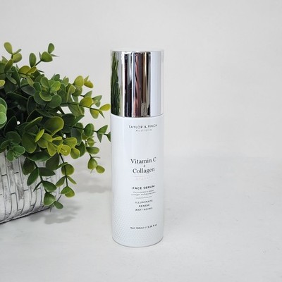 Taylor & Finch Vitamin C + Collagen Hydrate Face Serum   3.38 fl oz