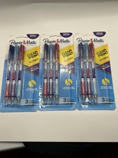 -NEW- 3 Pk Paper Mate Special Edition Clear Point 2 Pencils Color Block 0.7mm