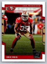 Eric Reid 297 2017 Donruss San Francisco 49ers Card