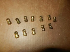 12 MECCANO #136a Handrail Couplings, Original
