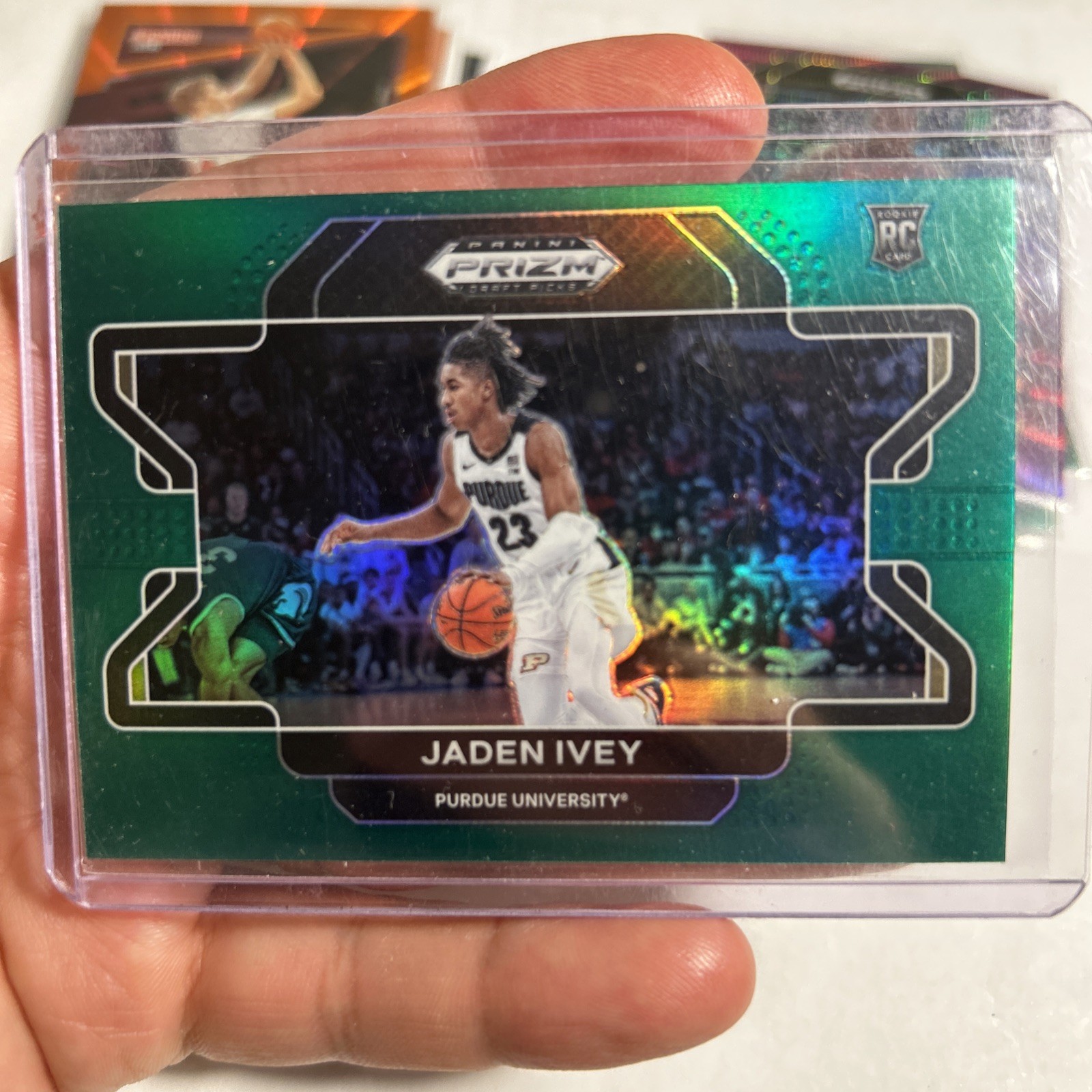 Jaden Ivey #53 Basketball Cards 2022 Panini Prizm Draft Picks trading card — raw and PSA graded price guide