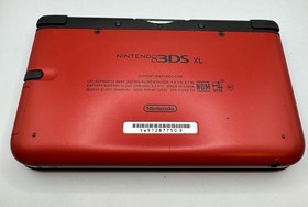 Nintendo 3DS XL Red/Black | English | Charger | Tested W/ Charger US Seller