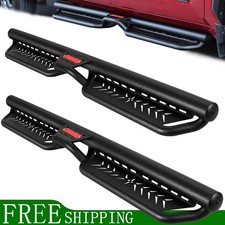 Running Boards For 2019-2026 Ford Ranger Super Crew Cab Two Stairs Steps Bars