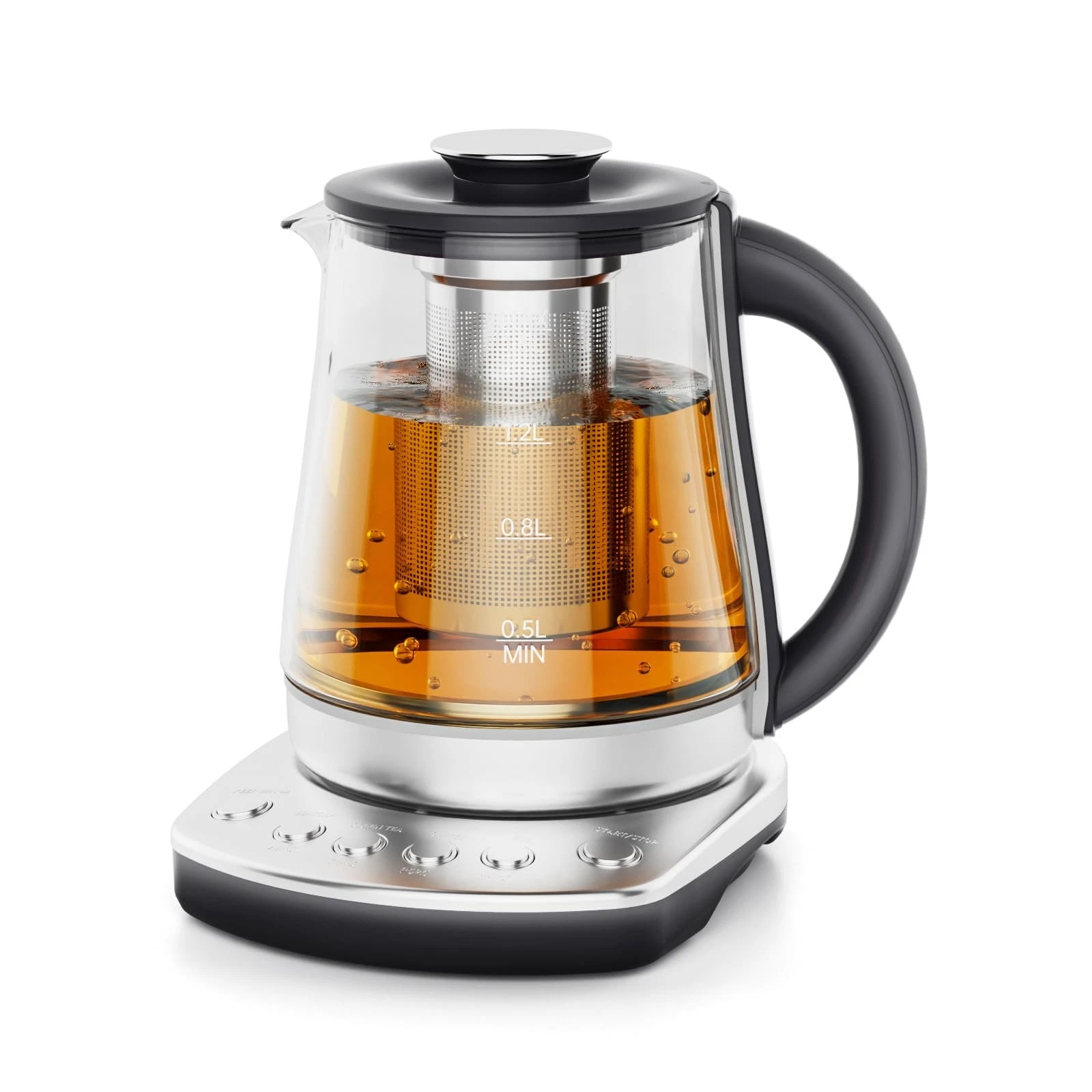 Electric Kettle With Infuser, 1.5L Electric Tea Kettle With Temperature Contr...