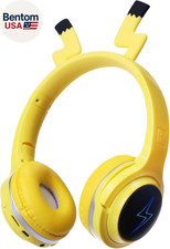 Wireless Kids Headphones with 7-Color LED Lights, 85Db Safe Volume  40H Playtim