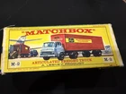 Lesney Matchbox In Original Box M-2 Articulated Freight Truck Very Good