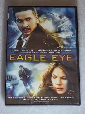 Eagle Eye (DVD, 2008) Shia LaBeouf, Michelle Monaghan Thriller Movie