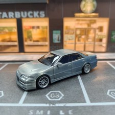 Tarmac Works Vertex Mark II JZX100 Silver Metallic 1/64 Diecast Car Model