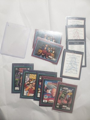 Star Trek 1991 25th Anniversary Cards(read Description) Peak Condition
