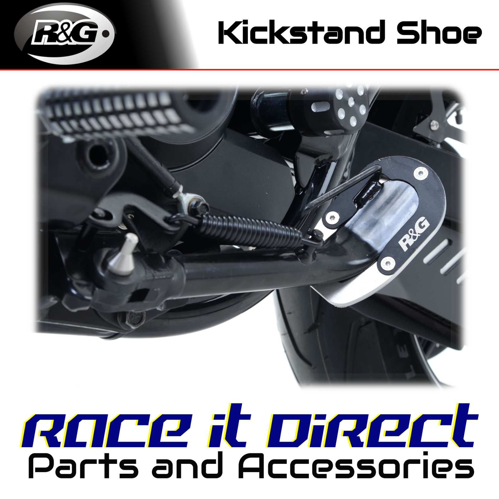 Kickstand Shoes for Harley-Davidson Street 750 2015-2018 R&G