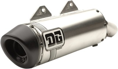 DG Performance V2 Slip-On Muffler Aluminum Yamaha TW 200 2003-2018 071-4205