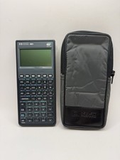 HP 48G+ Graphing Calculator 128K RAM RPN Programmable w/ Case Tested Working