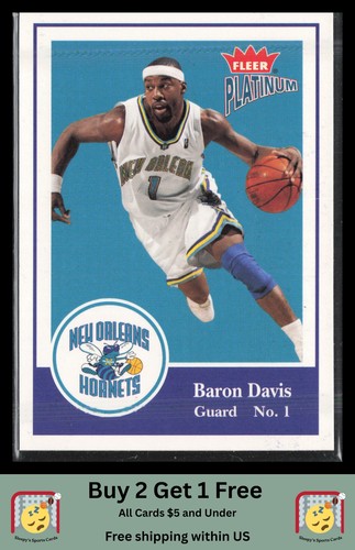2003 Fleer Platinum Baron Davis #40 card