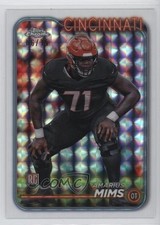 2024 Topps Chrome Rookies White Geometric Refractor 6/15 Amarius Mims #271 0q21