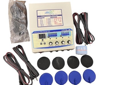 Prof. Home use 4 Channel Electrotherapy Physical Ultrasound Therapy Machine USA