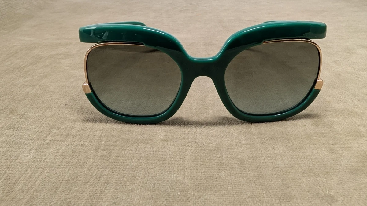 Salvatore Ferragamo Green Sunglasses for Women for sale | eBay display picture 2