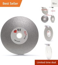 4" inch 100mm Diamond Flat Lap Disc Coated Grinding Disk Grit 320 Medium