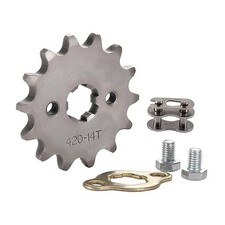 Motorcycle 420-14T Front Sprocket 17mm for 50cc 70cc 90cc 110cc 125cc Dirt