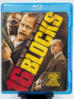 16 Blocks (Blu-ray Disc, 2006) Mos Def, Bruce Willis
