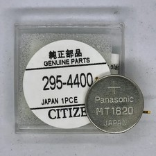 Citizen Eco-Drive 295-4400 MT1620 Rechargeable Battery Capacitor