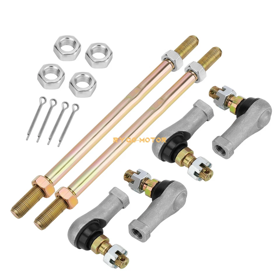 2 x Conjunto de extremos de varilla de amarre para Yamaha Bear Tracker 250 YFM250X YFM250B 1999 2000-2004 Foto 2 de 4