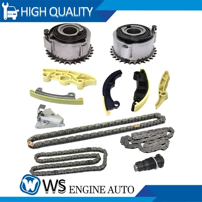For Land Rover Jaguar XE E-PACE PT204 2.0L GAS 17-23 Timing Chain Kit & VVT Gear - Bild 1 von 4