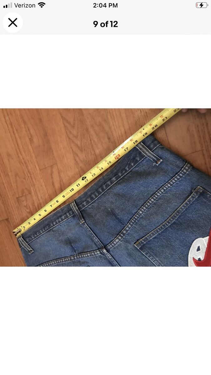 Vintage Nike Air Embroidered Denim Jean Shorts size 42 Fits Vintage Nike Air Embroidered Denim Jean Shorts size 42 Fits