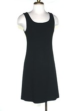 Party Dress Womens Size 6 Sheath Style Sleeveless Black Prom Dress Retail $120