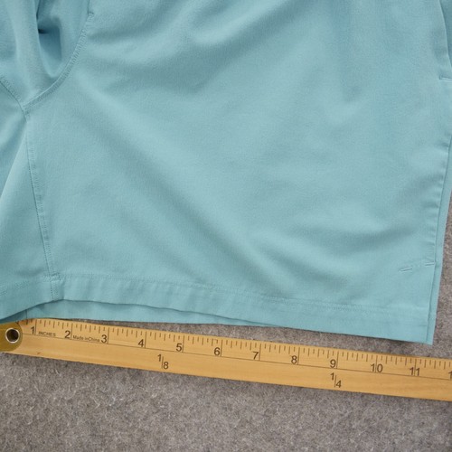 Lululemon Shorts Mens Small Blue Channel Cross 7” Swim Trunk Lined Elastic Waist - Picture 14 of 16