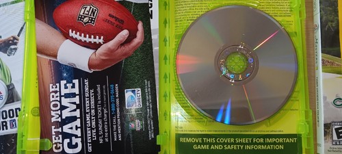 Lot of 4 Games Madden 15, Tiger Woods PGA Tour O9, 12 & FIFA Soccer 12 Xbox 360 - Picture 8 of 18
