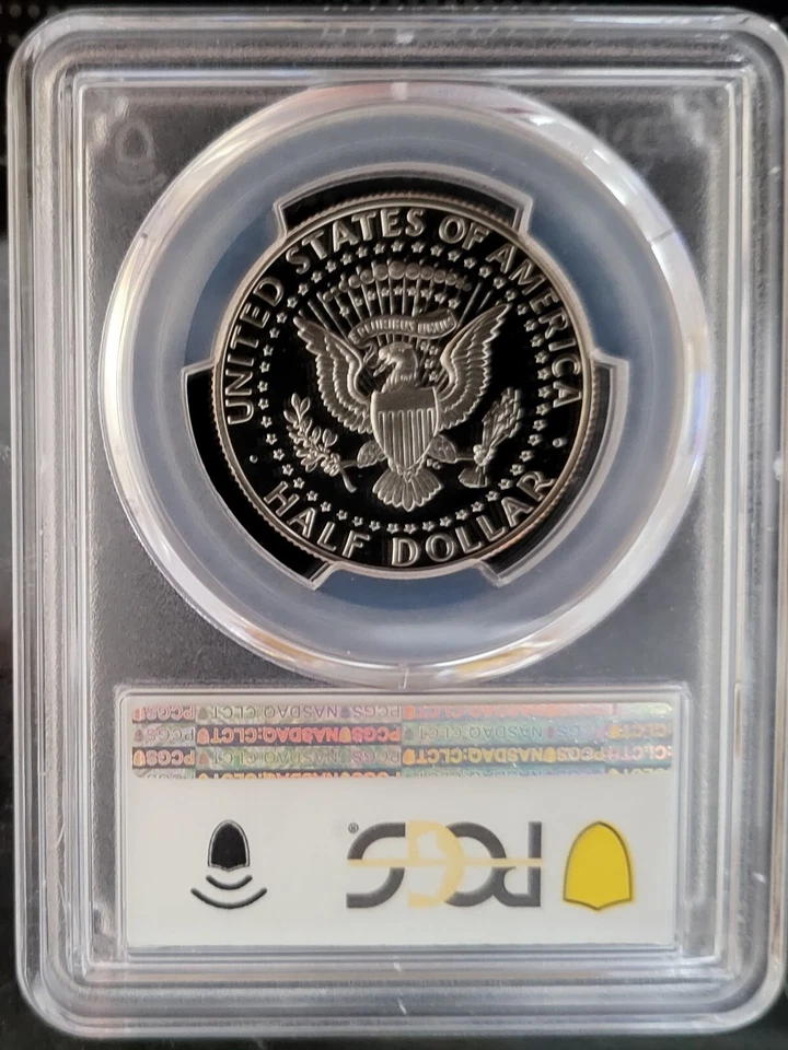 1989 S 50C Kennedy Half Dollar Proof PCGS PR69DCAM - Image 2 of 2