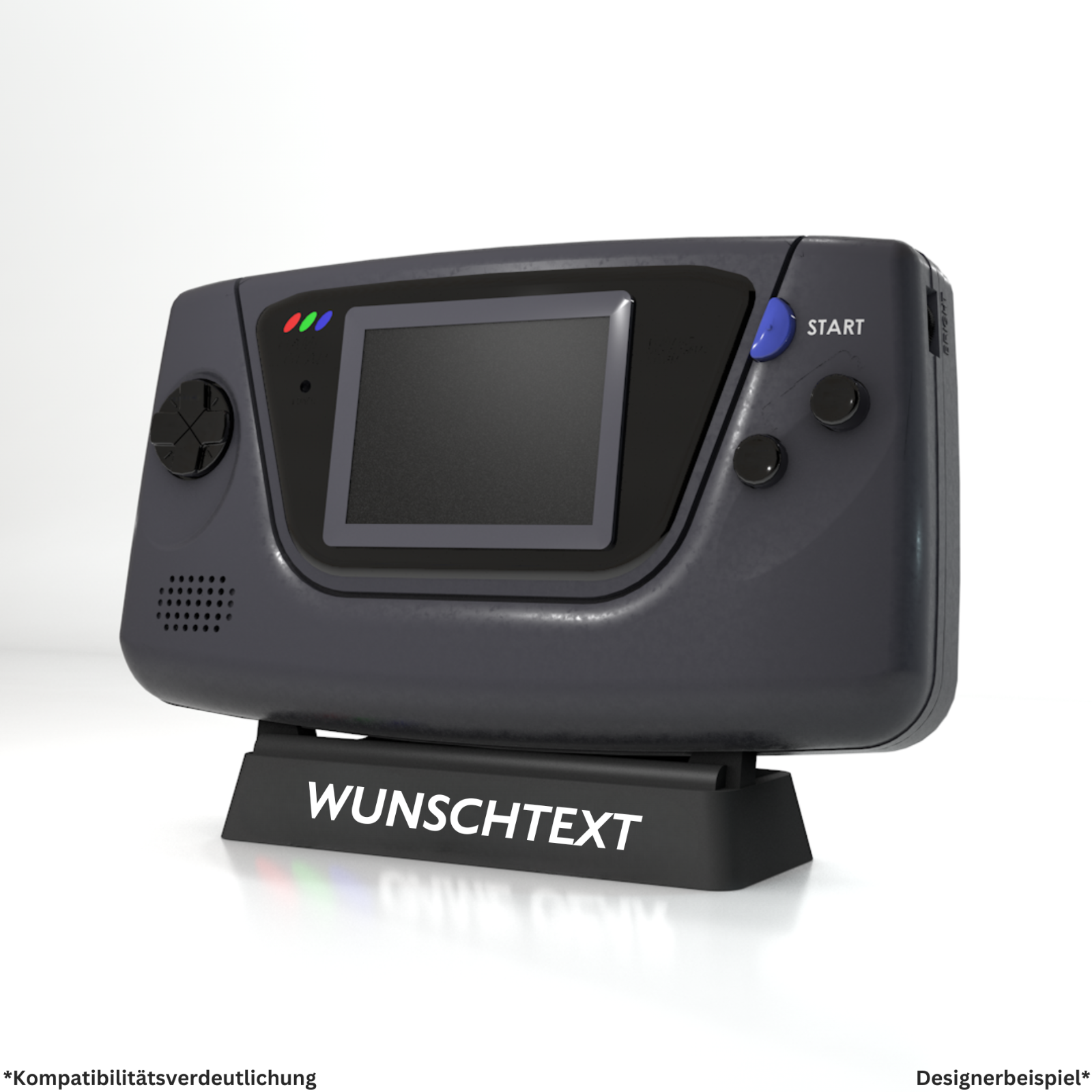 Halterung passend für Sega Game Gear Aufsteller Display Stand Zubehör Ständer