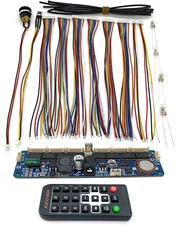 Nixie Tube Clock Remote Control Board Motherboard PCBA Kits 6-Bit Digital Clock