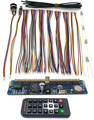 Nixie Tube Clock Remote Control Board Motherboard PCBA Kits 6-Bit Digital Clock